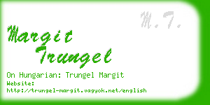 margit trungel business card